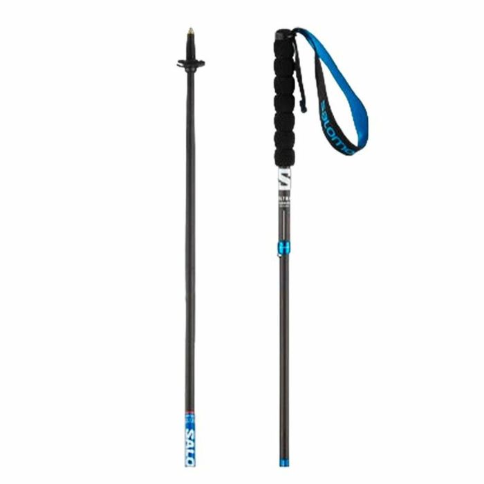 Set de 2 bastones de trekking Salomon Ultra Carbon Foldble Negro 120 cm Set de 2 bastones de trekking Salomon Ultra Carbon Foldble Negro 120 cm