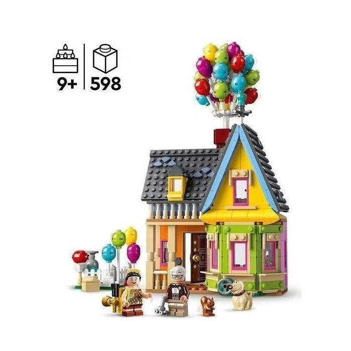 LEGO Disney y Pixar 43217 Casa de Arriba, Juguete del 100 Aniversario de Disney 1 LEGO Disney y Pixar 43217 Casa de Arriba, Juguete del 100 Aniversario de Disney 1