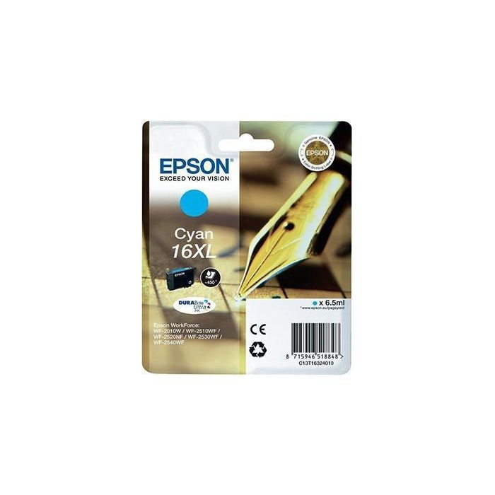 Epson Tinta Cian Durabrite Ultra Ink - Nº16XL Epson Tinta Cian Durabrite Ultra Ink - Nº16XL