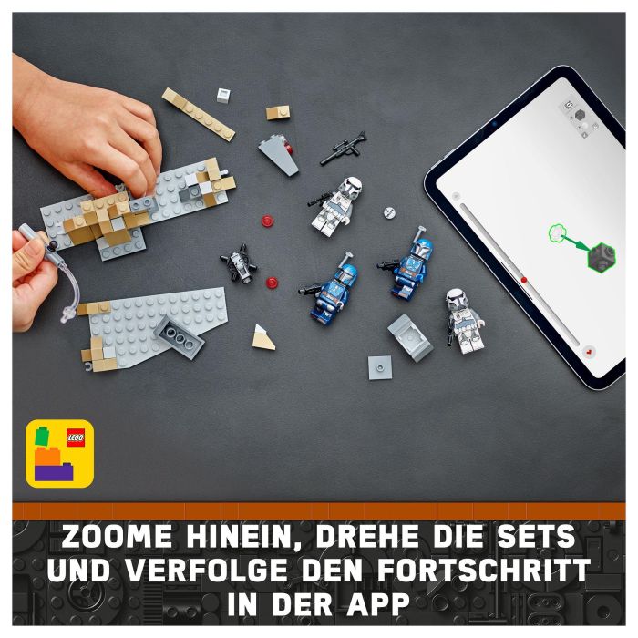 Lego Star Wars 75373 Pack Emboscada En Mandalore, Juguete Construible Para Niños +6 Años Con Minifiguras 20