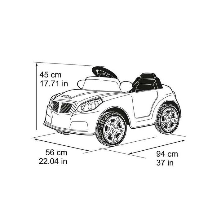 Coche bateria radio control twinkle car 12v 45x56x94 cm 5 Coche bateria radio control twinkle car 12v 45x56x94 cm 5