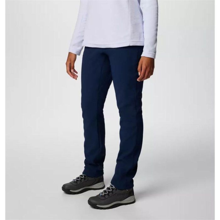 Pantalón Largo Deportivo Columbia Back Beauty™ High-Rise Azul Mujer S 4