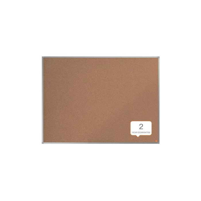 Tablero Corcho Nobo Essence Marco Aluminio 90X120 Cm 5
