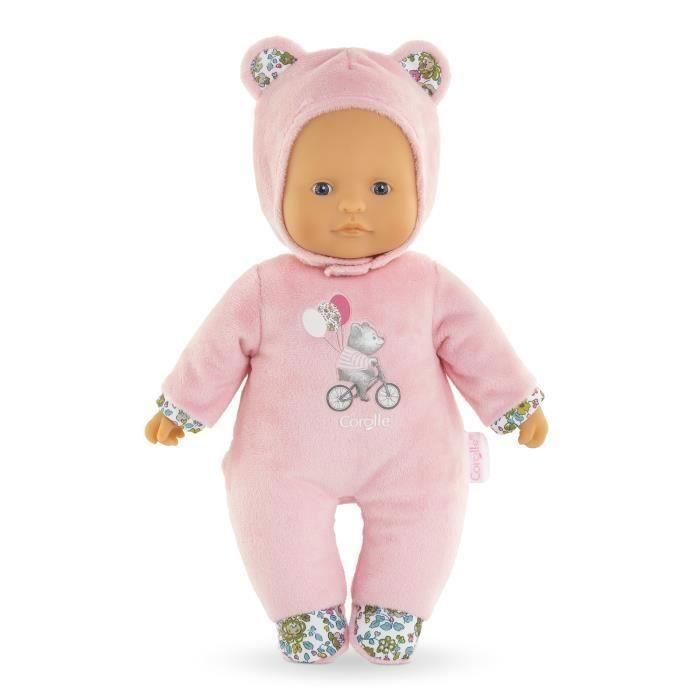 Muñeco Oso Pti' Corazón Rosa - COROLLE - 30cm - Rosa - A partir de 9 meses Muñeco Oso Pti' Corazón Rosa - COROLLE - 30cm - Rosa - A partir de 9 meses