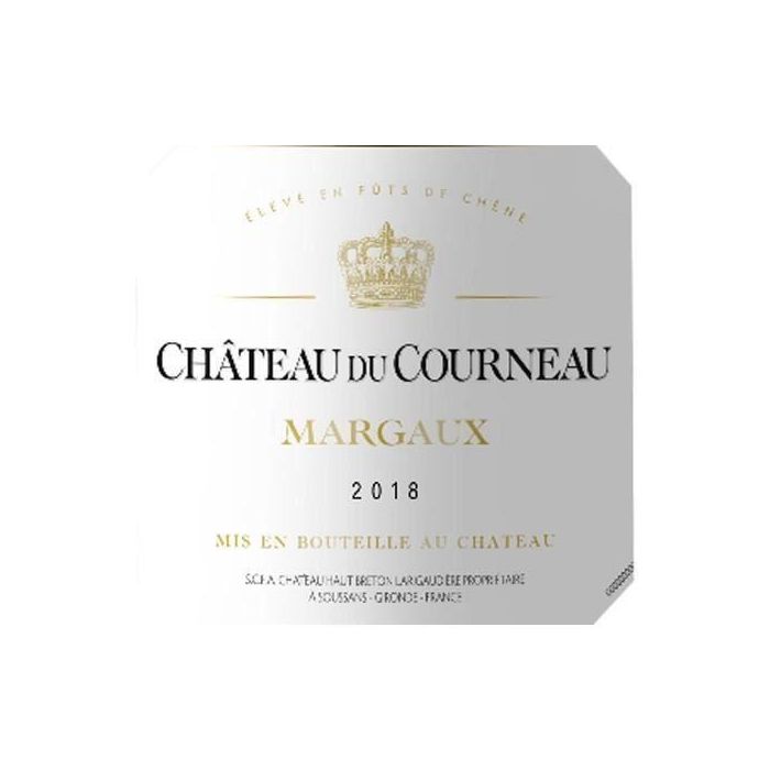 Château du Courneau 2018 Margaux - Vino tinto Burdeos 1 Château du Courneau 2018 Margaux - Vino tinto Burdeos 1