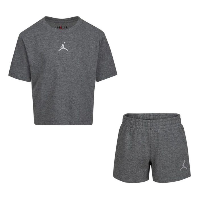 Conjunto Deportivo para Niños Nike Essentials Gris Conjunto Deportivo para Niños Nike Essentials Gris