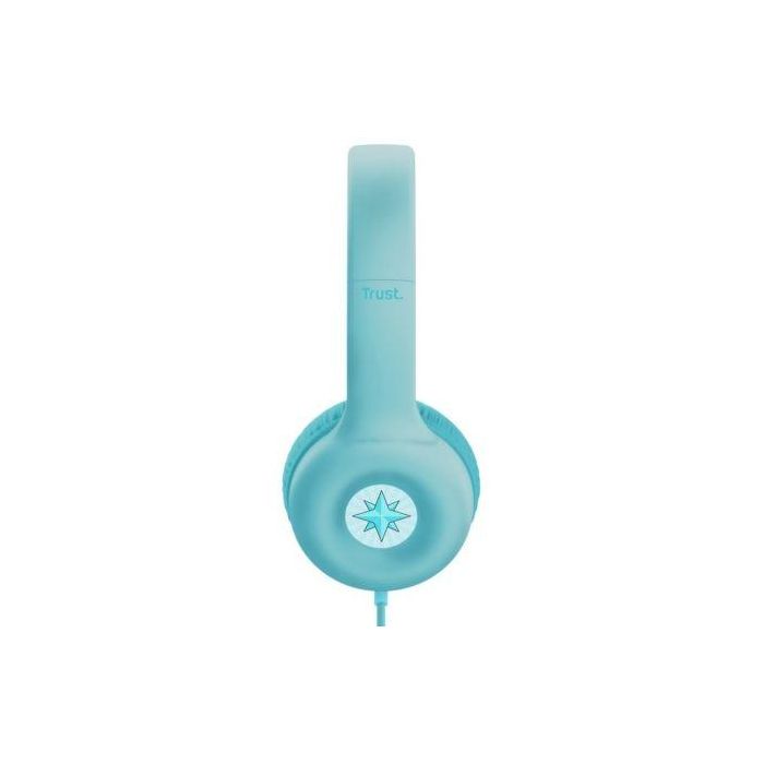 Trust Auriculares Infantiles Nouna Kids con Micrófono Azules para Niños con Límite de Volumen 3 Trust Auriculares Infantiles Nouna Kids con Micrófono Azules para Niños con Límite de Volumen 3