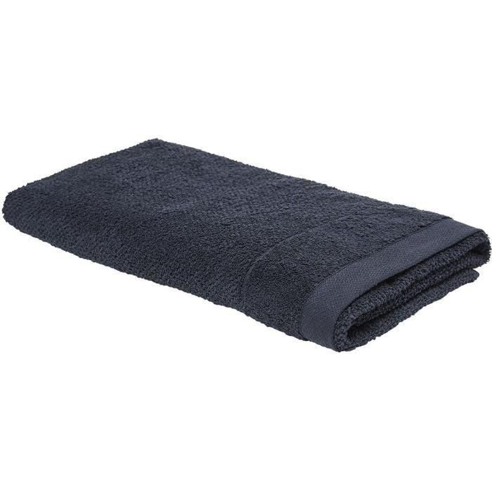 Today TOD3574643536587 Toalla de Baño de Algodón Orgánico Azul Marino 70 x 130 cm 2