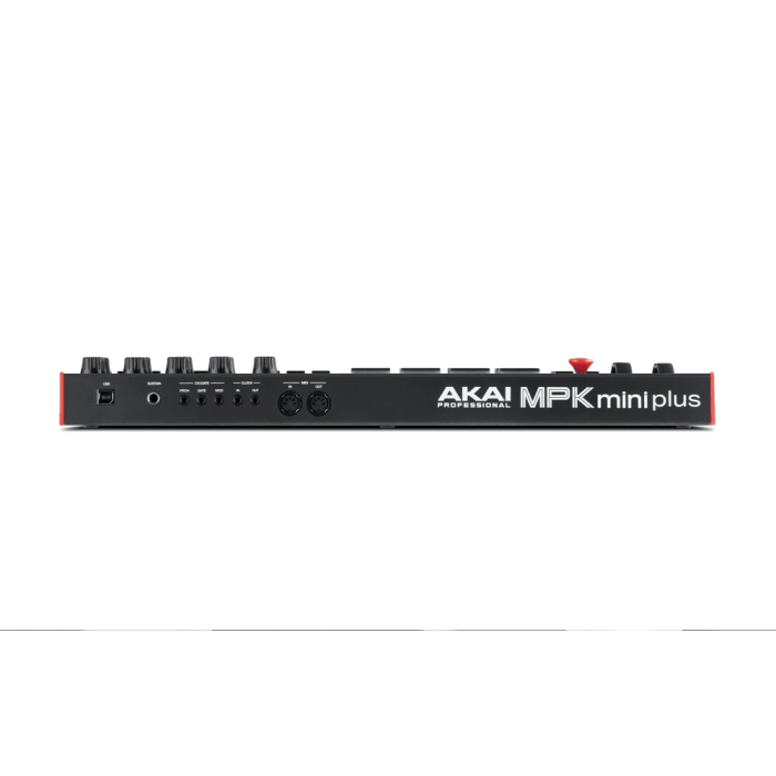 AKAI PRO MPK Mini Plus Controlador USB 37 Teclas Sensibles con Pads MPC, Pantalla OLED y Software Incluido 2