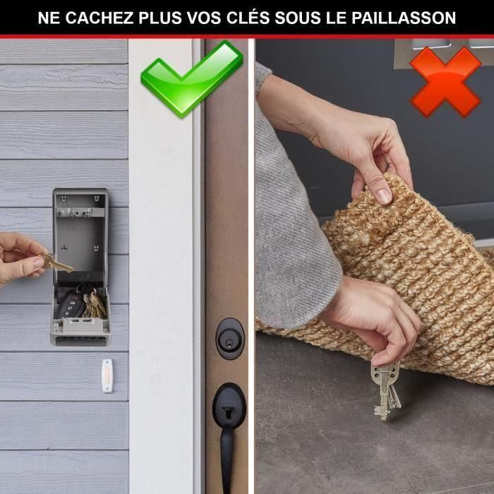 MASTER LOCK - Caja de llaves para exterior - Nuevo diseño - Montaje en pared - Gran capacidad - Alta seguridad - 19,6 x 7,6 x 5,6 cm 4 MASTER LOCK - Caja de llaves para exterior - Nuevo diseño - Montaje en pared - Gran capacidad - Alta seguridad - 19,6 x 7,6 x 5,6 cm 4