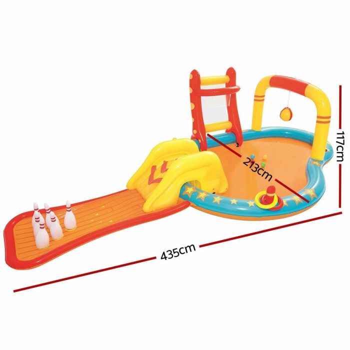 Piscina infantil Bestway 435 x 213 x 117 cm Parque de juegos 6