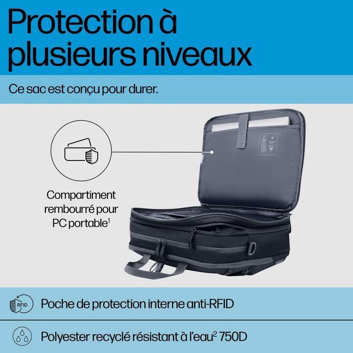 HP Travel Plus 22L 16-inch Laptop Bag 8