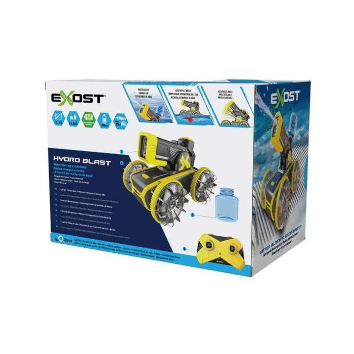 Exost Coche RC Phyton Blaster Teledirigido con Lanzador de Agua, Alcance 5m, para Niños +3 Años 4