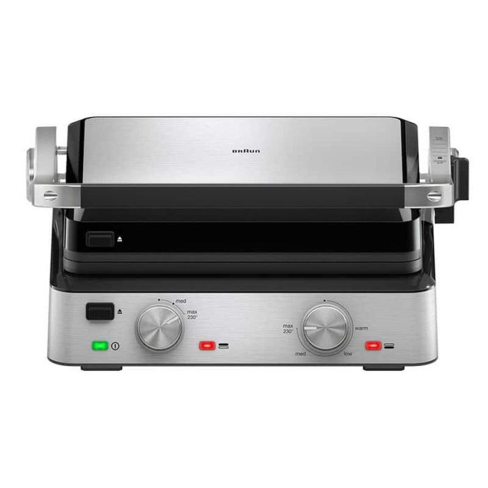 Sandwichera Braun CG7020 Acero 2000 W Sandwichera Braun CG7020 Acero 2000 W