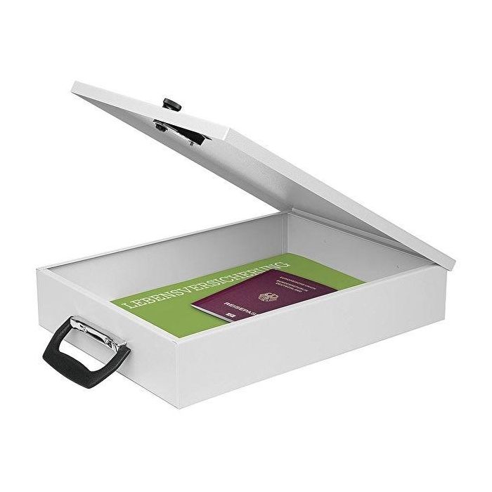 WEDO Doku Kassette A4 lgrau mit Zahlenschloss 0 WEDO Doku Kassette A4 lgrau mit Zahlenschloss 0