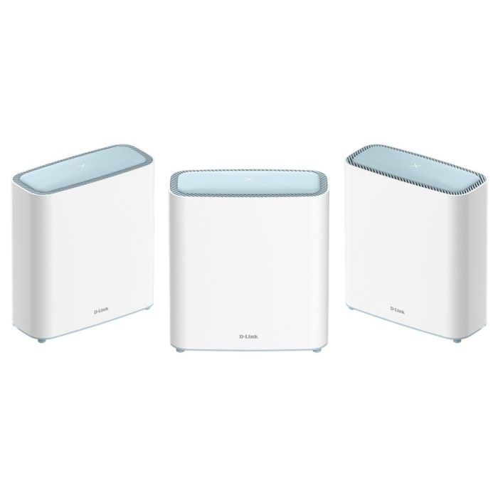 D-Link Eagle Pro Ai M32-3 Kit Wi-Fi 6 Mesh AX3200, 3 Nodos, Cobertura hasta 740 m2, IA, MU-MIMO, OFDMA, WPA3