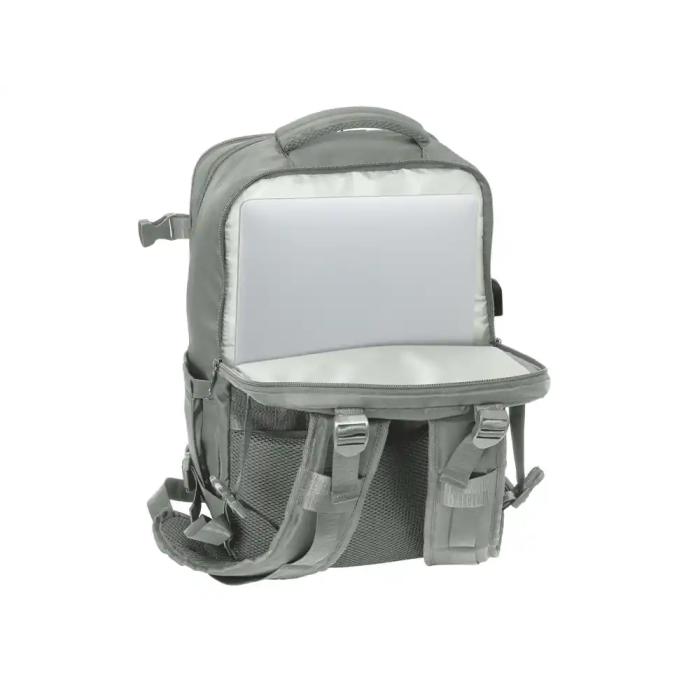 Safta Mochila Viaje Cabina Portatil 15,6'' Real Madrid Gris 29x44x19 cm 6