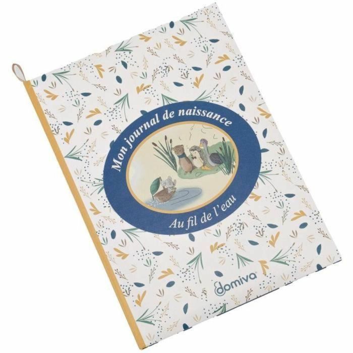 Domiva DOM3700948338032 Libro de Nacimiento para Bebé - Colección Au Fil de l'Eau