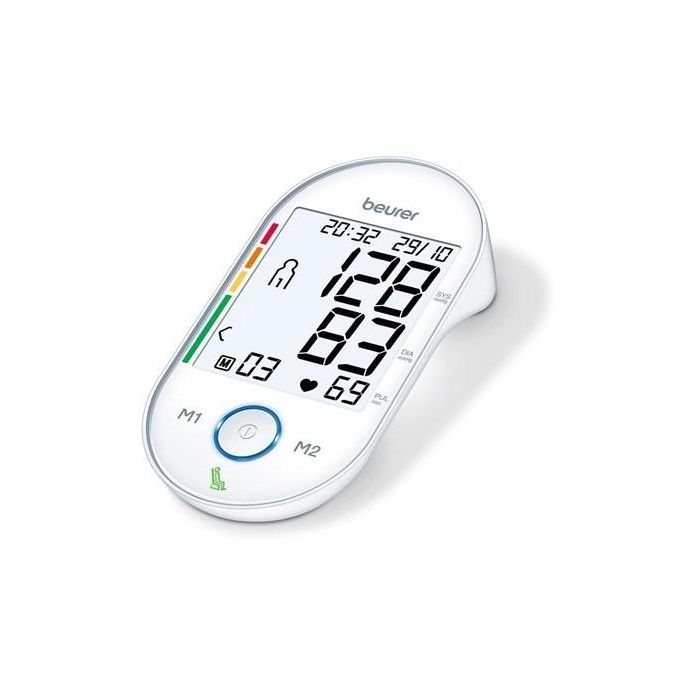 Beurer BM-55 Tensiómetro de Brazo con App Health Manager, Medición Precisa y HSD 2