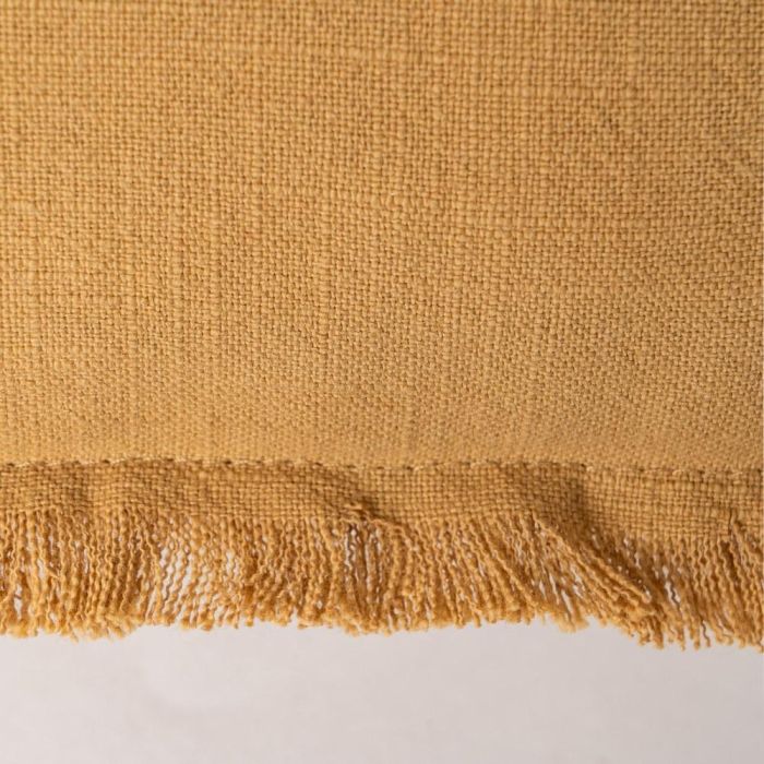 Cojín Mostaza 70% Algodón / 30% Lino 50 X 30 cm