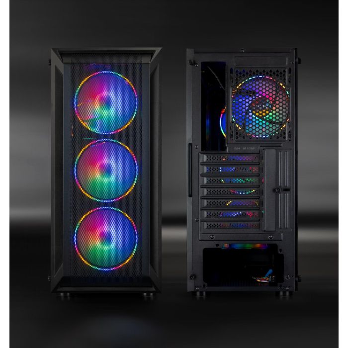 TOOQ CAJA SEMITORRE GAMING RAGNAROK NEGRA 2 TOOQ CAJA SEMITORRE GAMING RAGNAROK NEGRA 2