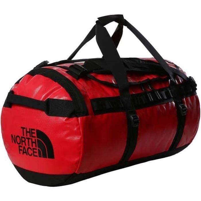 Bolsa de deporte - THE NORTH FACE - Base Camp Duffel M - Rojo/Negro - L 35,5 x H 63,5 x W 35,5 cm - 71 L Bolsa de deporte - THE NORTH FACE - Base Camp Duffel M - Rojo/Negro - L 35,5 x H 63,5 x W 35,5 cm - 71 L