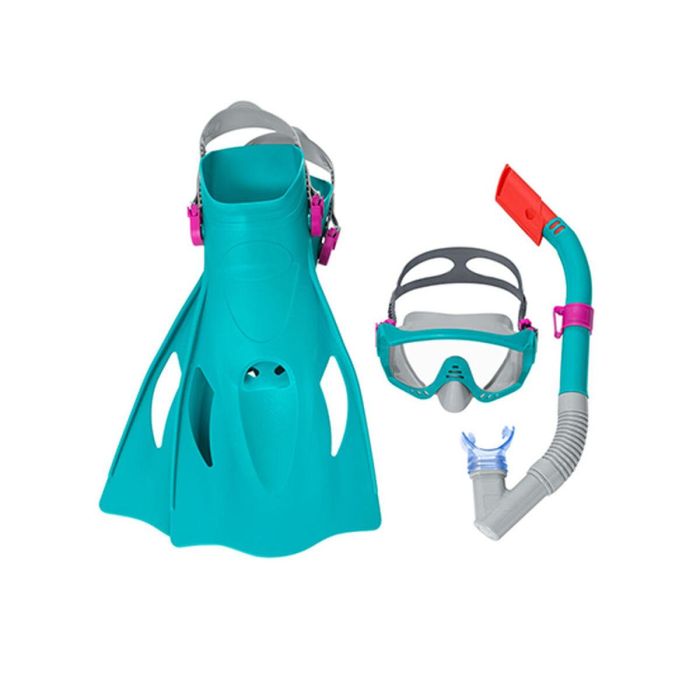Bestway Conjunto Mascara y Tubo Adulto Correa Anatomica Color Surtido +14 Años Playa y Piscina 24071 5 Bestway Conjunto Mascara y Tubo Adulto Correa Anatomica Color Surtido +14 Años Playa y Piscina 24071 5