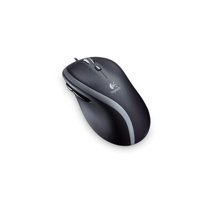 Logitech M500S Ratón con Cable Ergonómico con Desplazamiento Ultrarrápido, Precisión Láser y Botones Adelante/Atrás 2