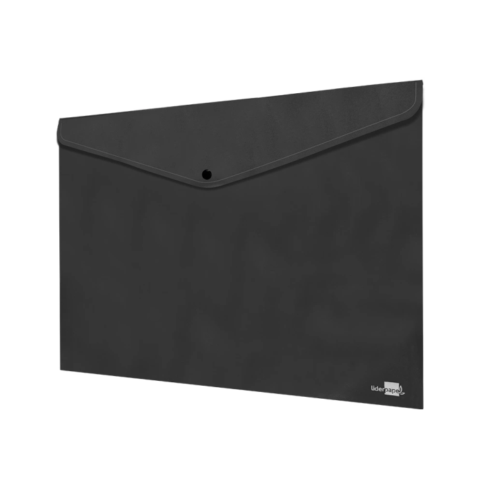 Liderpapel Carpeta Dossier 44243 Polipropileno Din A3 Negro Opaco Capacidad 50 Hojas 180 Micras 3