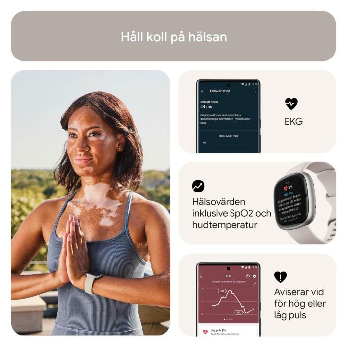 Smartwatch Google Sense 2 Blanco 1,58" 18 Smartwatch Google Sense 2 Blanco 1,58" 18