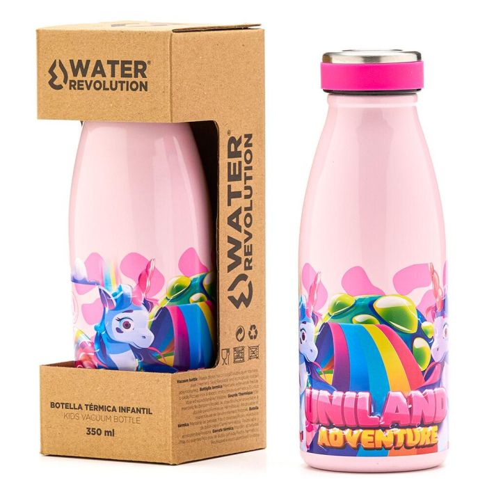 Botella Uniland termo 350ml Water Revolution 1 Botella Uniland termo 350ml Water Revolution 1