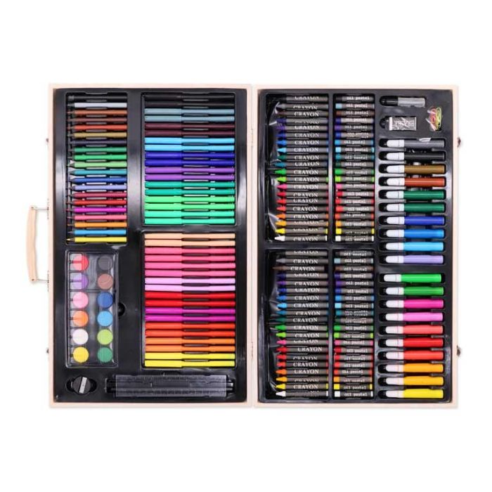 Maletin Artist Madera 180 Piezas 48.5X31.5X4.6 T01069 1 Maletin Artist Madera 180 Piezas 48.5X31.5X4.6 T01069 1