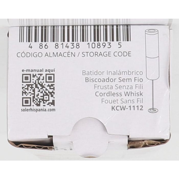 Batidor/Espumador Eléctrico Kiwi - Ideal para bebidas (12 Unidades) 3 Batidor/Espumador Eléctrico Kiwi - Ideal para bebidas (12 Unidades) 3