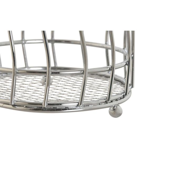 Cubertero Basicos DKD Home Decor Plateado 11.5 x 15.5 x 11.5 cm 2