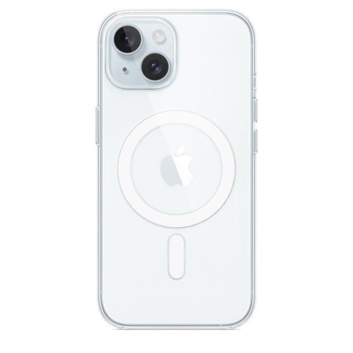 APPLE - iPhone 15 - Funda transparente con MagSafe 2 APPLE - iPhone 15 - Funda transparente con MagSafe 2