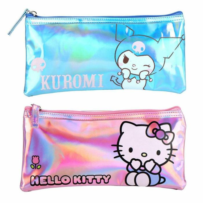 Hello Kitty Estuche Portatodo Iridiscente Kuromi PURPLE 7 Hello Kitty Estuche Portatodo Iridiscente Kuromi PURPLE 7