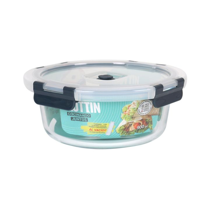 Fiambrera Redonda con Tapa Quttin - 18 cm (6 Unidades) 3 Fiambrera Redonda con Tapa Quttin - 18 cm (6 Unidades) 3