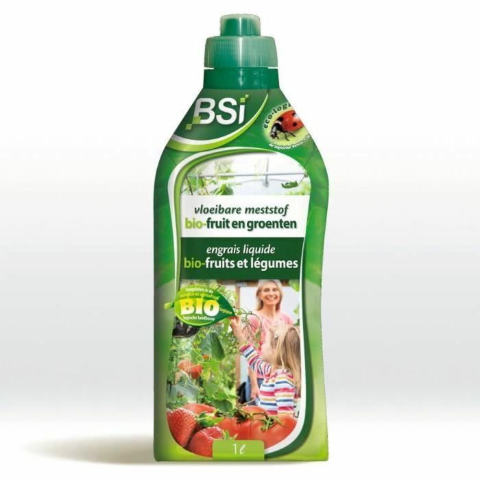 Bsi Abono Orgánico Líquido para Frutas y Verduras BSI5420046650116 Estimula el Crecimiento con Oligoelementos 1L