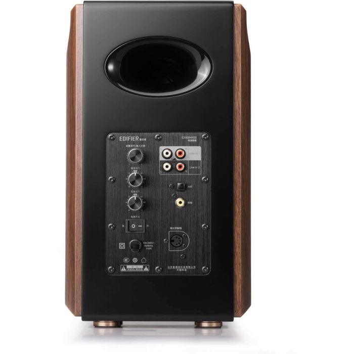 Edifier S2000MKIII Altavoces Studio 2.0 Inalámbricos y Alámbricos Bluetooth 130W, Negro/Madera 4 Edifier S2000MKIII Altavoces Studio 2.0 Inalámbricos y Alámbricos Bluetooth 130W, Negro/Madera 4