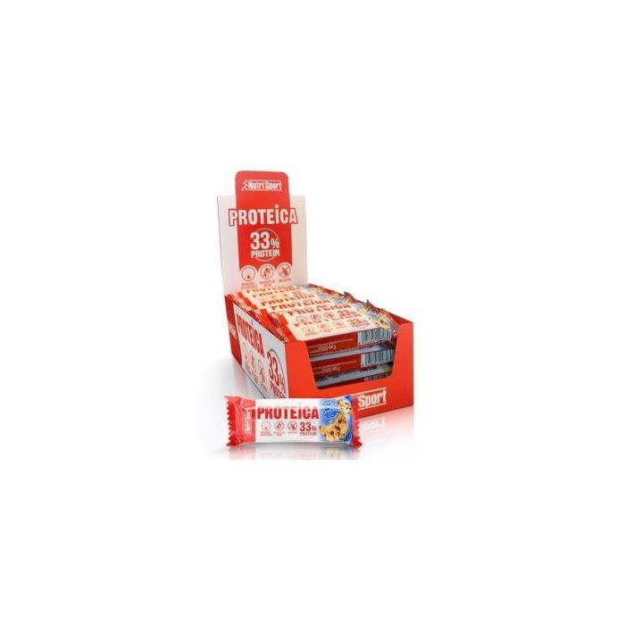 Barrita Proteica Vainilla-Cookies Caja 24Uds Barrita Proteica Vainilla-Cookies Caja 24Uds
