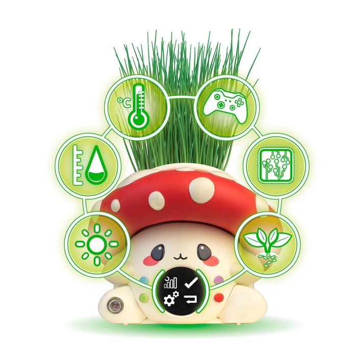 Mascota digital garden keepers fungipot ¡cuida tu planta y la verás crecer de verdad! con 7 juegos y 3 niveles 2 Mascota digital garden keepers fungipot ¡cuida tu planta y la verás crecer de verdad! con 7 juegos y 3 niveles 2