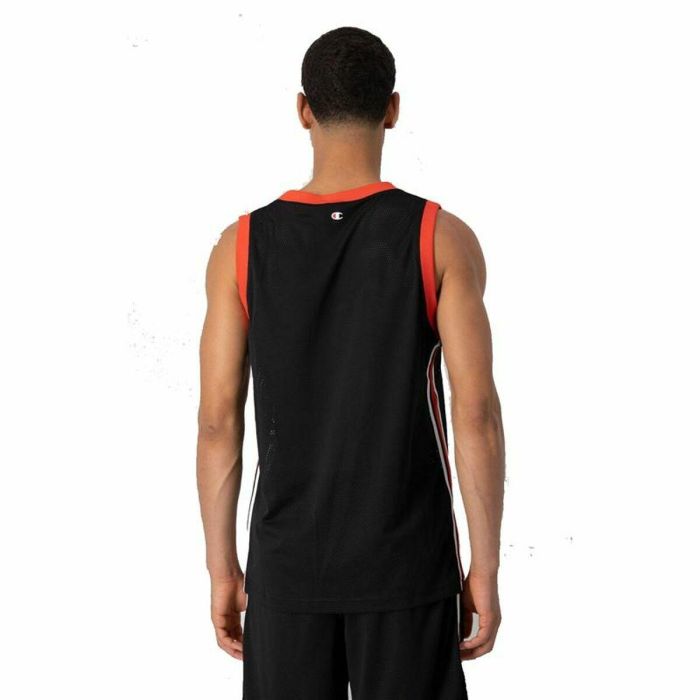 Camiseta para Hombre sin Mangas Champion Tank Top Negro S 3 Camiseta para Hombre sin Mangas Champion Tank Top Negro S 3