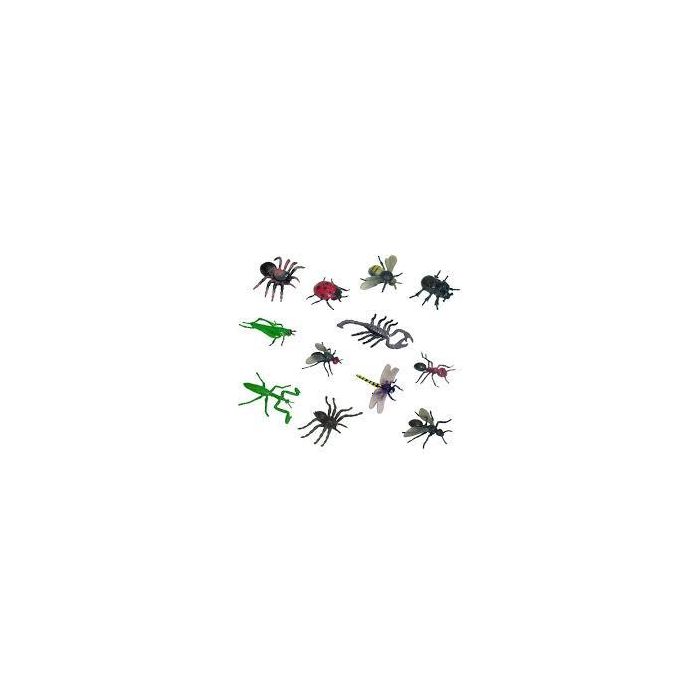 Miniland Juego Insectos 12 Figuras con Bote, 27480 1 Miniland Juego Insectos 12 Figuras con Bote, 27480 1