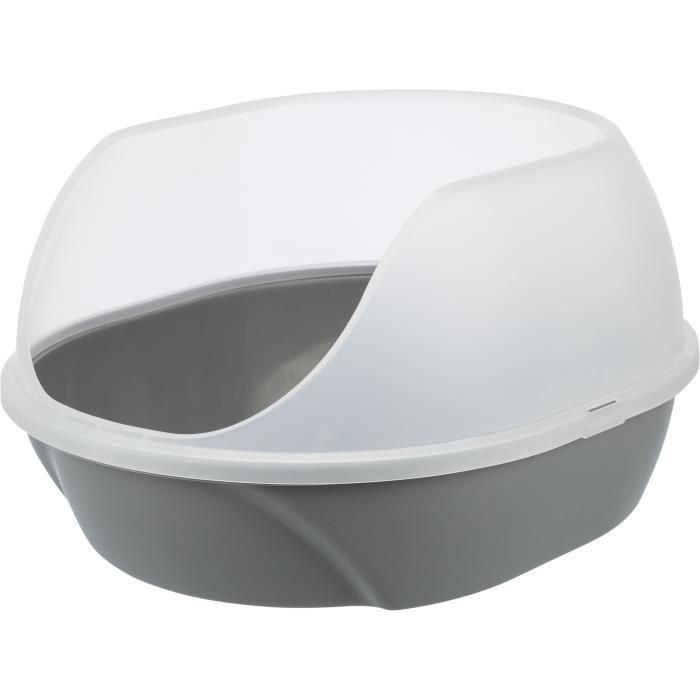 Trixie TRI4011905402208 - Caja de arena Simao con borde alto - 48x30x58 cm - Gris Trixie TRI4011905402208 - Caja de arena Simao con borde alto - 48x30x58 cm - Gris