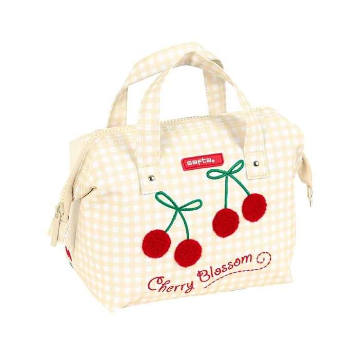 Neceser Escolar Safta Cherry Beige 26.5 x 17.5 x 12.5 cm 3