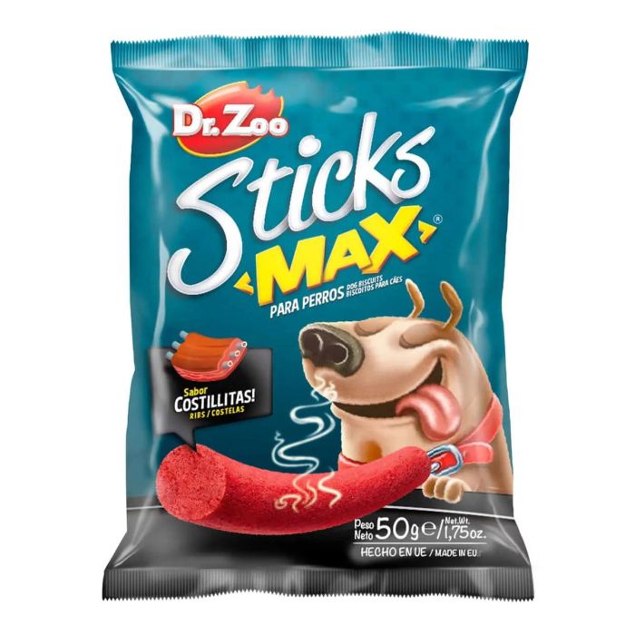 Dr Zoo Perro Sticks Max Costillitas 12x50 gr