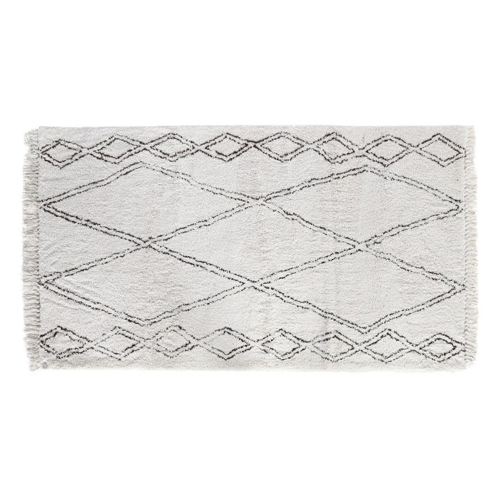 Alfombra Boho DKD Home Decor Beige 140 x 0 x 200 cm Alfombra Boho DKD Home Decor Beige 140 x 0 x 200 cm