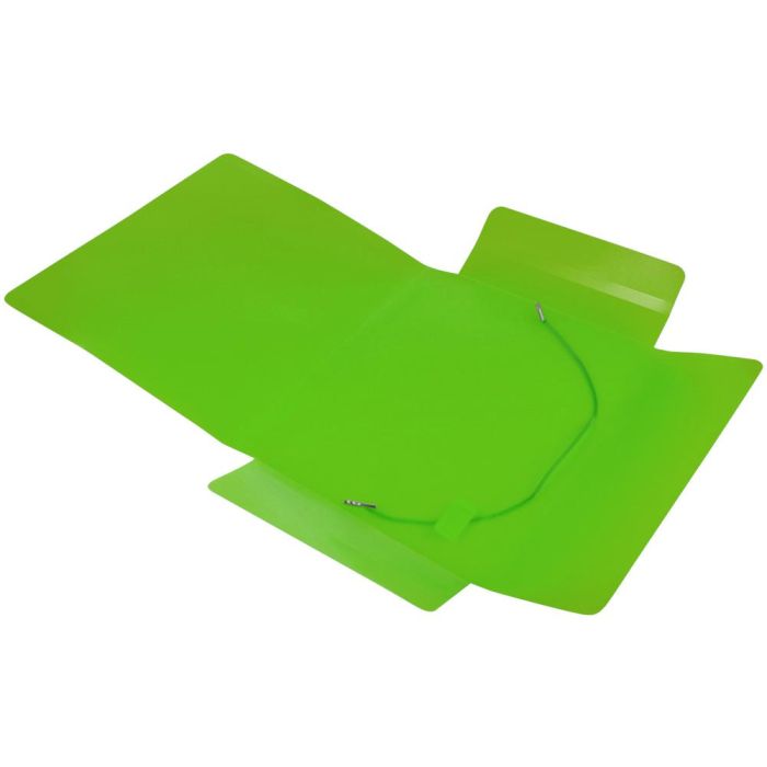 Carpeta Liderpapel Gomas Solapas 34973 Polipropileno Din A5 Verde 1