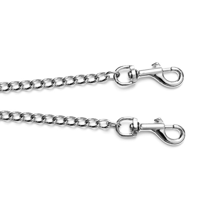 Gloria Acople Cadena Resistente de Acero Cromado para 2 Perros, 3mm x 35cm - Ideal para pasear dos mascotas simultáneamente 1 Gloria Acople Cadena Resistente de Acero Cromado para 2 Perros, 3mm x 35cm - Ideal para pasear dos mascotas simultáneamente 1