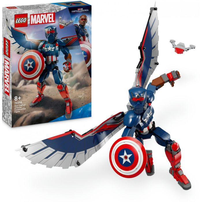 Lego Juego de Construcción Marvel Super Heroes Capitán América. Set de Ladrillos de Construcción Juguete para Niños y Coleccionistas 8+ Años 14 Lego Juego de Construcción Marvel Super Heroes Capitán América. Set de Ladrillos de Construcción Juguete para Niños y Coleccionistas 8+ Años 14